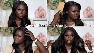 😱 I’m In Awe - Trying A HairVivi Customized Wig Right Out Of The Box || Ohemaa Bonsu