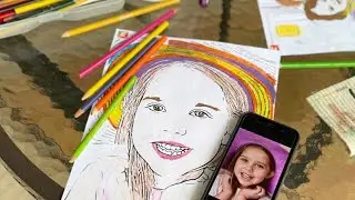 Turn Your Fave Photos into Custom Coloring Pages with this Free App
