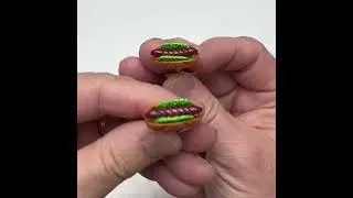 Hotdog and Relish Cufflinks 3D Design Cuff Links Jay Pins #giftsfordad #cufflinks #mensfashion #cuff