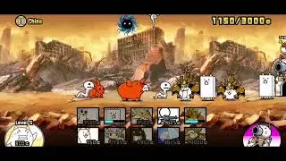 Golden Kabuto Cats and Wall Cats Vs China (Into The Future Chapter 2) - The Battle Cats