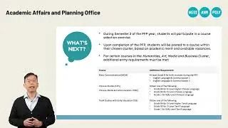 Polytechnic Foundation Programme (PFP) Admissions - Academic Affairs and Planning Office