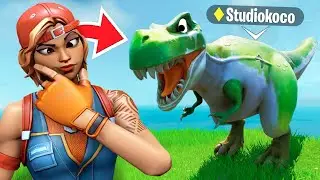 PROP HUNT en DINOSAURE GÉANT !! (délire créatif fortnite)