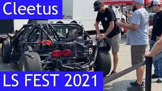 LS Fest 2021 (Sunday Sights & Sounds) * Cleetus McFarland Leroy * Drifting * Twin Turbo Lamborghini