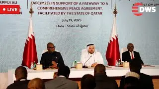 🔴 LIVE: DRC & M23 Rebels Sign Comprehensive Peace Agreement | Historic Ceremony in Qatar | AC1E
