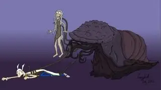 Preview Drawing - The Slug Queen/Mother Mallum