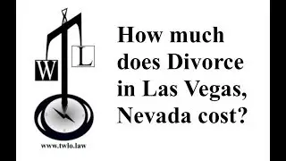 Cost of Divorce in Las Vegas, Nevada