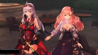 Nights of Azure : Arnice and Lilysse dancing