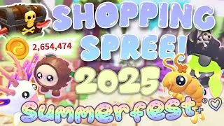 adopt me summerfest 2025 shopping spree! (4M+ doubloons)