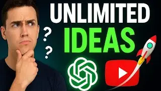 Generate Unlimited YouTube Video Ideas Using ChatGPT Today!
