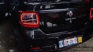 calaveras led Renault Logan  estop 3D