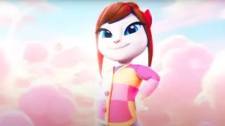 Talking Angela - On The Clouds | WildBrain Enchanted | Best Cartoon Collection