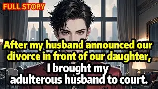 After my husband announced our divorce in front of our daughter, I brought my adulterous husband....