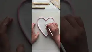 How to craft the PERFECT heart from air dry clay 💙
