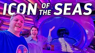 First Look at Icon of the Seas! World&rsquo;s NEWEST & BIGGEST Cruise Ship! Visiting All 8 Neighborhoods!