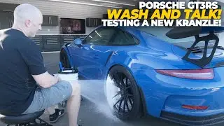 Wash & Talk: Golf Blue 991.1 GT3 RS | Testing a New Kranzle!