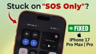 Как исправить проблему с iPhone, зависшим в режиме SOS!