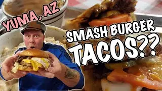 Smashed Burger Taco? | The Smokin' Hen House near Yuma, AZ