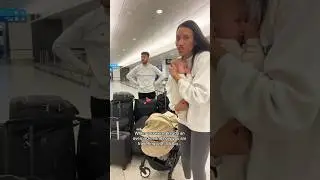 What it&rsquo;s like travelling with a baby #newborn #traveling #momlife #newmom #dubaiairport #babytips