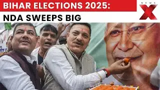 Bihar Elections 2025: NDA Beats Exit Polls, Congress Stumbles,Tejashwi Faces Setback, NDA Sweeps Big