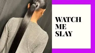 SLEEK PONYTAIL / EXTENDED PONYTAIL TUTORIAL (very detailed)