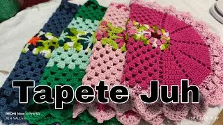 Tapete Juh canal @atelieelviraozorio 🔥 Quatro combina&ccedil;&otilde;es #crochet 