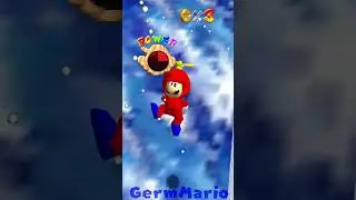 Propeller Mario falling on Ice #supermario  #gaming