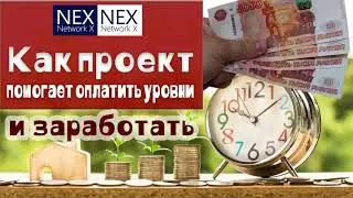 Бизнес идеи .Как проект NEX Network X сам помогает оплатить уровень и заработать!