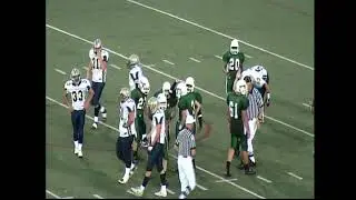 2007 Line Mountain Eagles @ Lewisburg Green Dragons PIAA High School Football