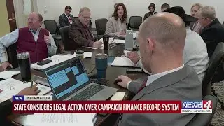 State considers legal action over campaign finance record system