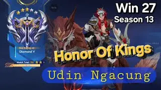 Win27 S13 Chano the Wolf Rider, Diamond V long Weekend level terasa lebih sulit #hok #honorofkings 