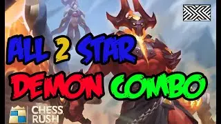Chess Rush S10 2 Star Demons Build