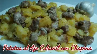 Patatas al Ajo Caba&ntilde;il *Facil&iacute;simo* Recetas de Murcia