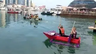 Cardboard Boat Race Gibraltar RAOB 2019