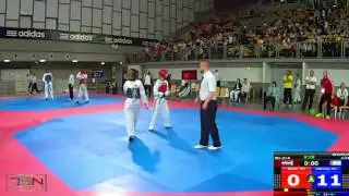 914-Adamsky, Nicole  ISRAEL NATIONAL TEAM (ISR) vs Bucan, Tea  CONTRA (CRO) 14-0