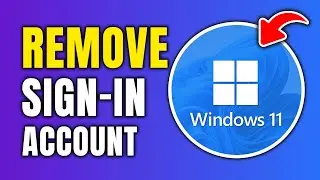 How To Remove Microsoft Account Sign In (Windows 10 & Windows 11)