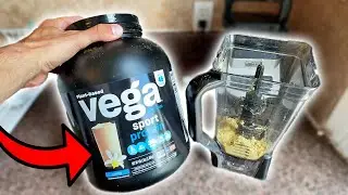 Vega Sport Protein Powder REVIEW + my DAILY protein shake!