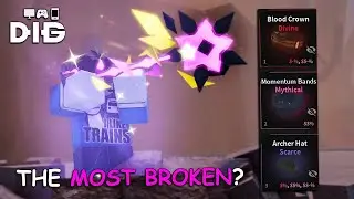 The EXPLOITER'S BUILD For STARFIRE SHOVEL in Roblox DIG!