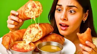 2 PACKET MAGGI से बनाए 12 लोगों का नास्ता | Maggi Noodles Spring Roll | Crispy Cheese Corn Roll