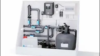 pogalux Albixon Pool-Technikwand Filteranlage