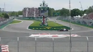 Montreal Grand Prix 2017 Grandstand 15 Row UU Seat 14