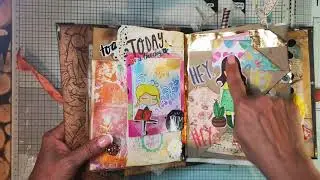 Os enseño mi Junk Journal o Diario Basura