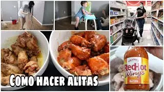 COMO PREPARAR ALITAS🍗 │LIMPIA CONMIGO