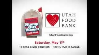 Utah Food Bank - Stamp Out Hunger TV Spot 2013