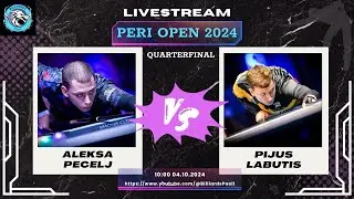 LIVE | ALEKSA PECELJ vs PIJUS LABUTIS | QUARTERFINAL PERI OPEN 2024