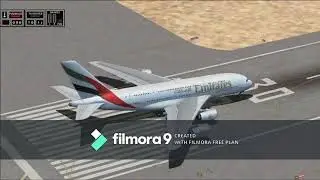 OMDB-OMAA Airbus A380-800 test flight by RIKOOOO