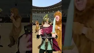 Gladiators Choose Their Armour ⚔️ #comedy #history #shorts