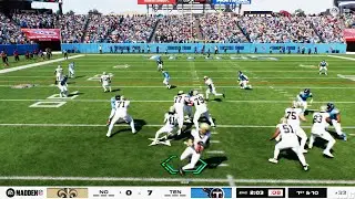 Madden NFL 26 - New Orleans Saints vs Tennessee Titans - Gameplay (PS5 UHD) [4K60FPS]