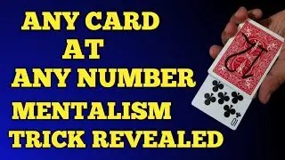 EASY MENTALISM CARD TRICK REVEALED | CARD MAGIC TRICK TUTORIALS #shivamkatochmagic #cardtricks