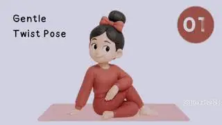 Simple Stretches and Relaxation || Calmness and flexibility || Yoga for Children #youtube #yoga