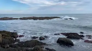 Newport Rhode Island Ocean waves Sounds for Sleeping